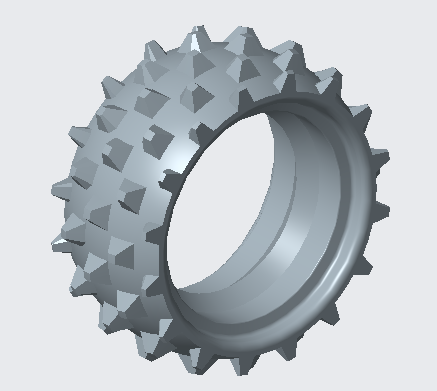 ZIPmow-2 rubber tires